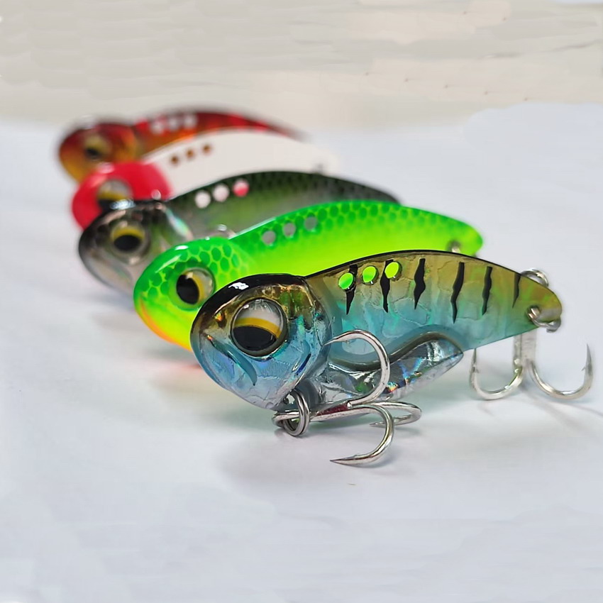 Fishing Lure Blade Bait - 6 Buah Umpan Pancing VIB Logam