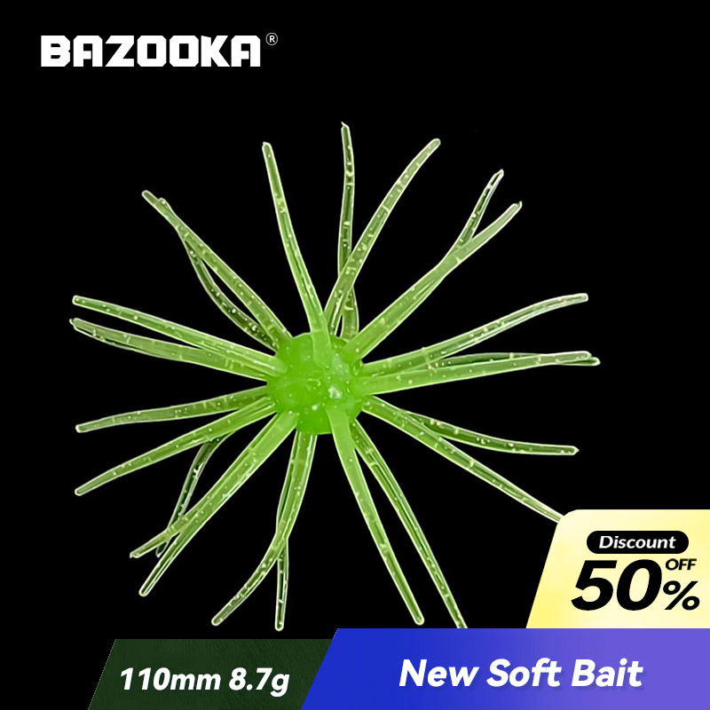Fishing Lure Spinnerbait - Umpan pancing Bazooka umpan silikon lembut
