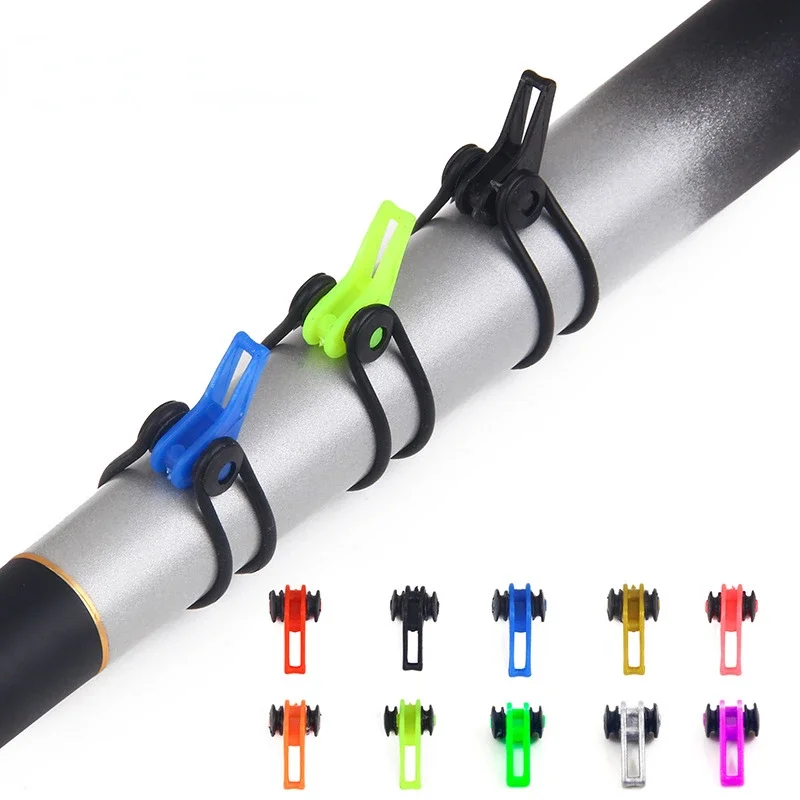 Fishing Lure Jig - 10 buah/lot plastik kail pancing pemegang