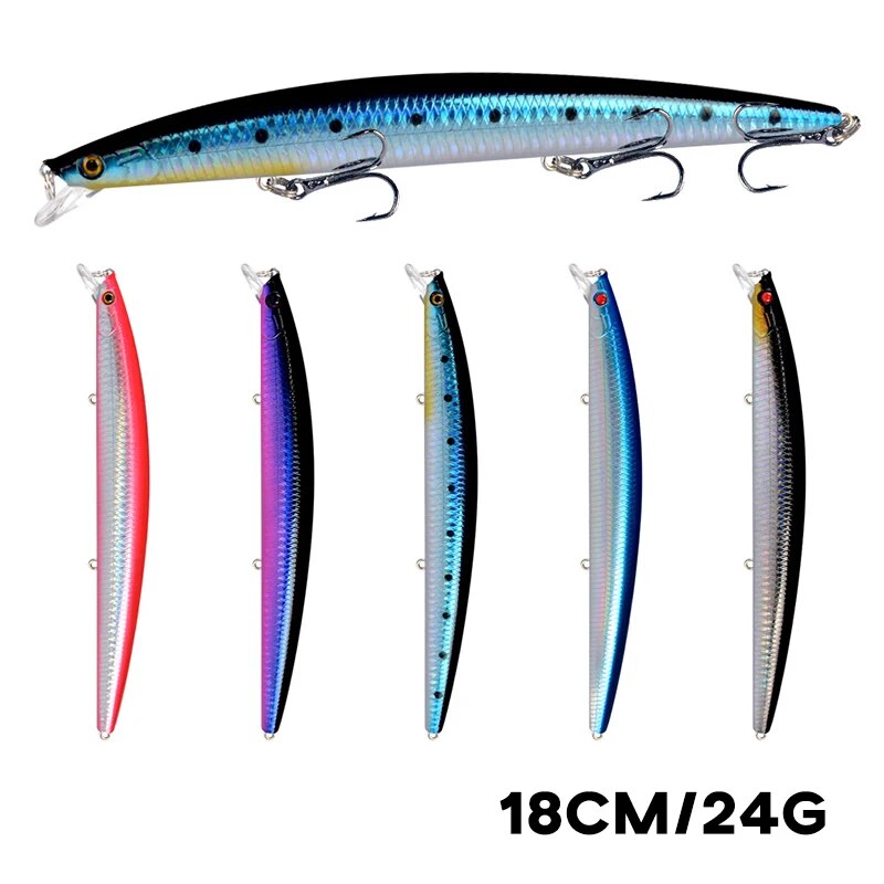 Fishing Lure Crankbait - Minnow umpan pancing buatan Laser, umpan