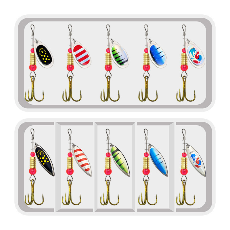 Fishing Lure Spoon - Umpan pancing Spinner sendok putar 10