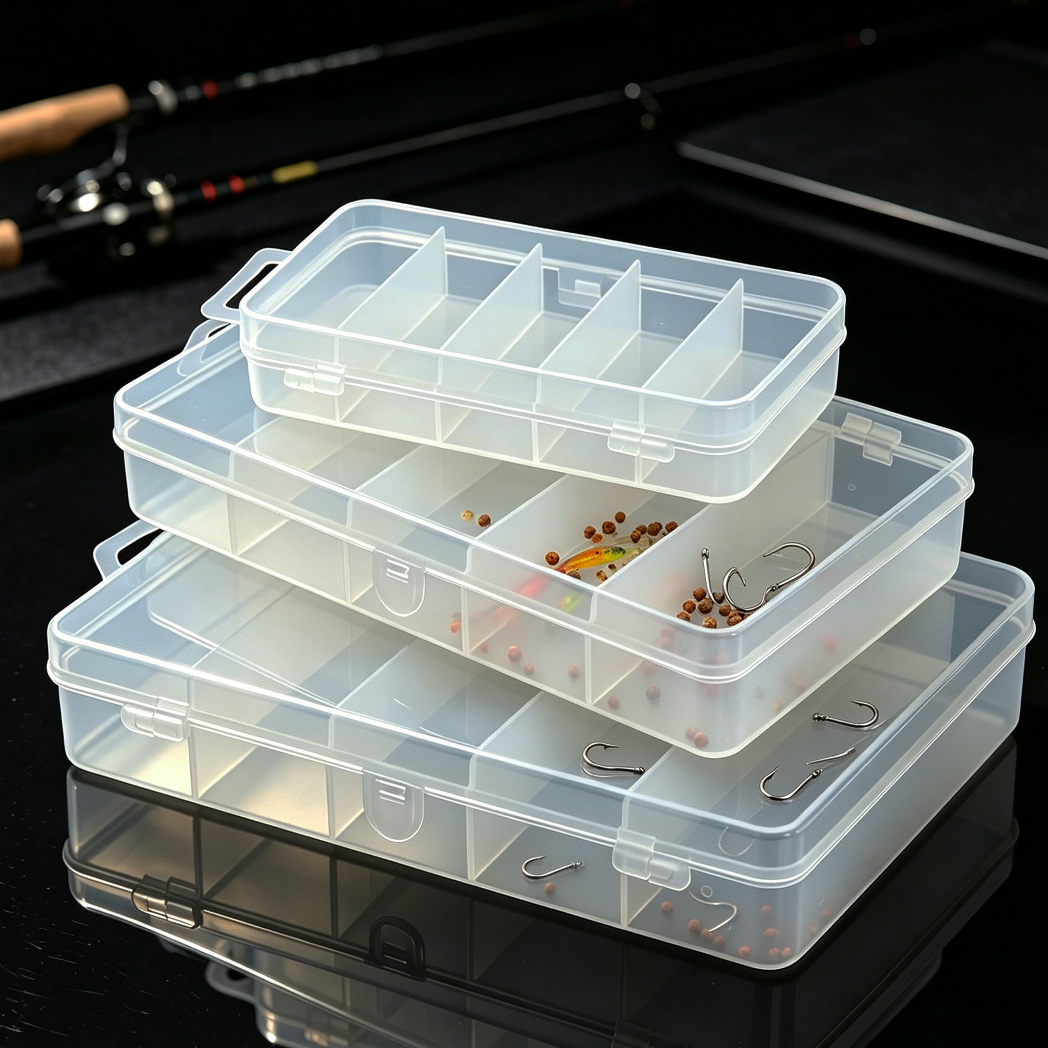 Fishing Lure Box - 1/3 Buah 3 Ukuran Umpan Pancing