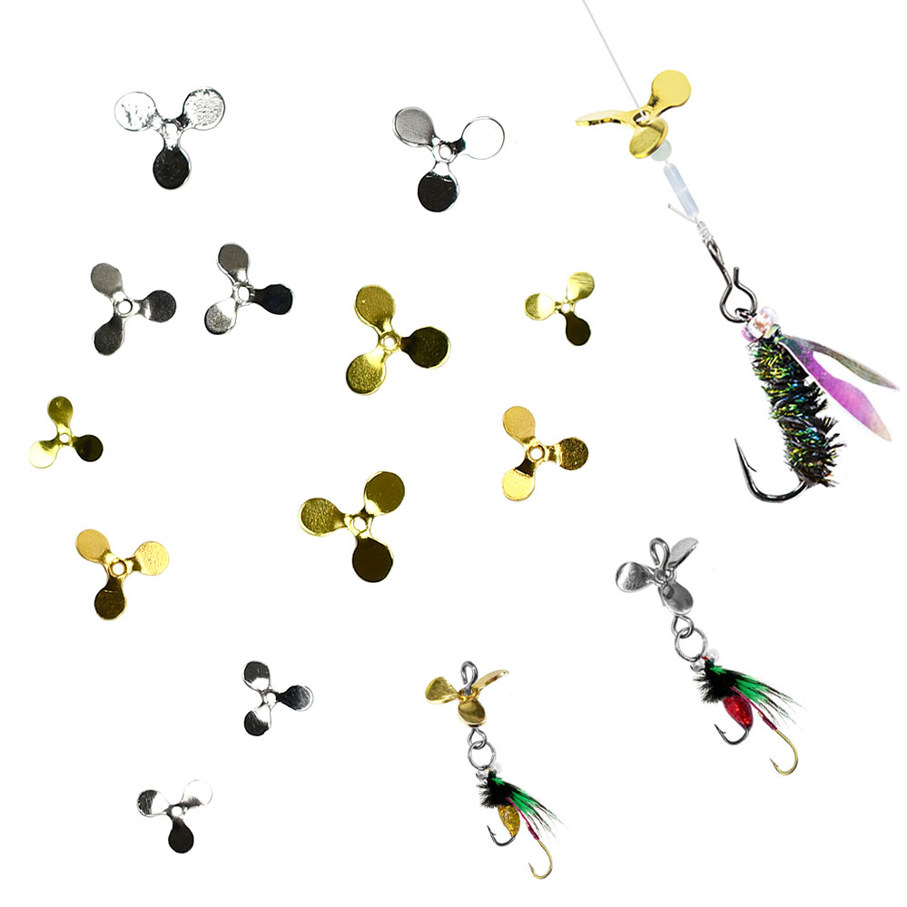 Fishing Lure Blade Bait - 200 Buah Aksesori Umpan Pancing Baling-Baling