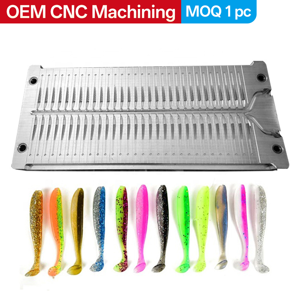 Fishing Lure Soft Plastic - Cetakan Umpan Ikan Lunak Custom Injection