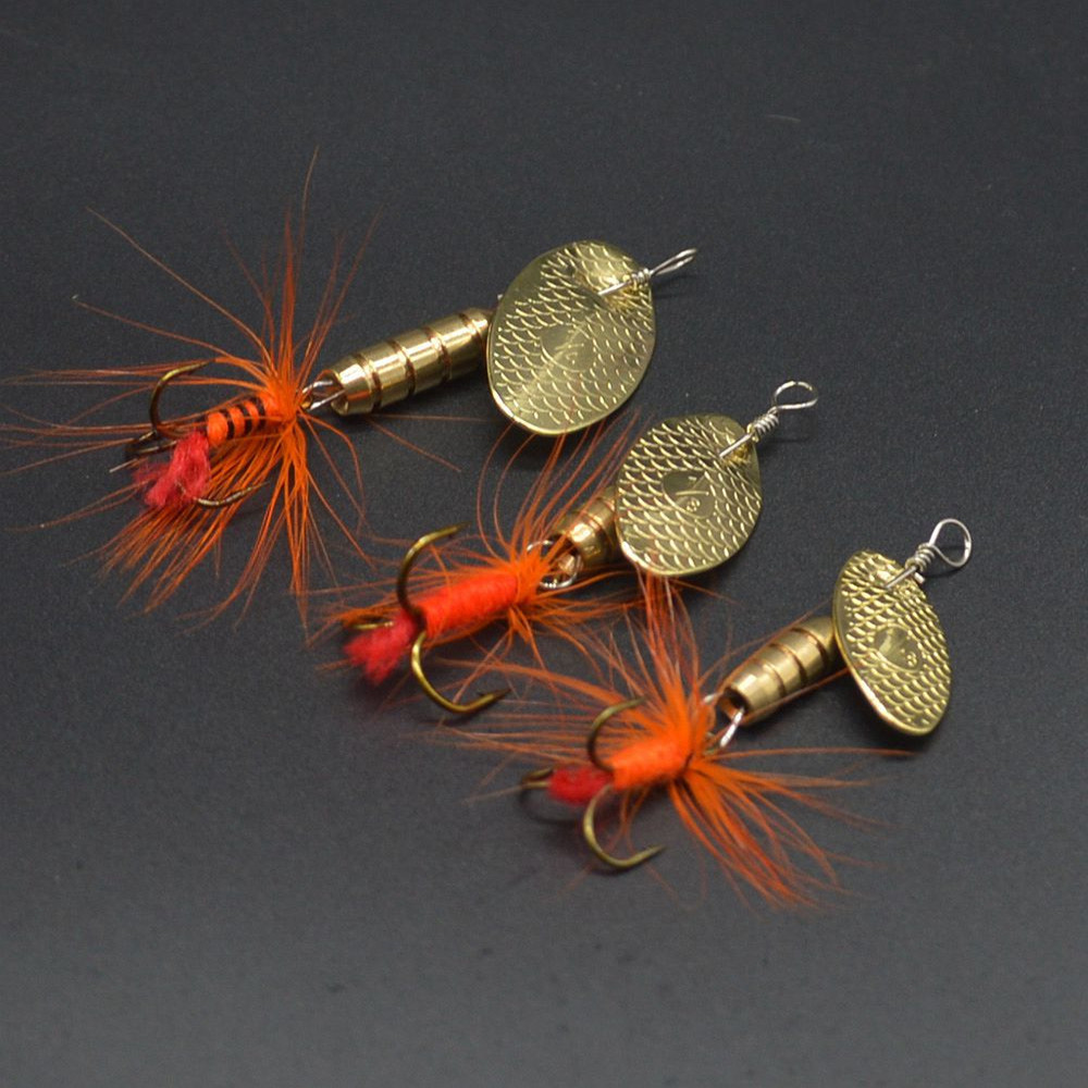 Fishing Lure Buzzbait - Umpan pancing Spinner umpan campuran 3-5.5g,