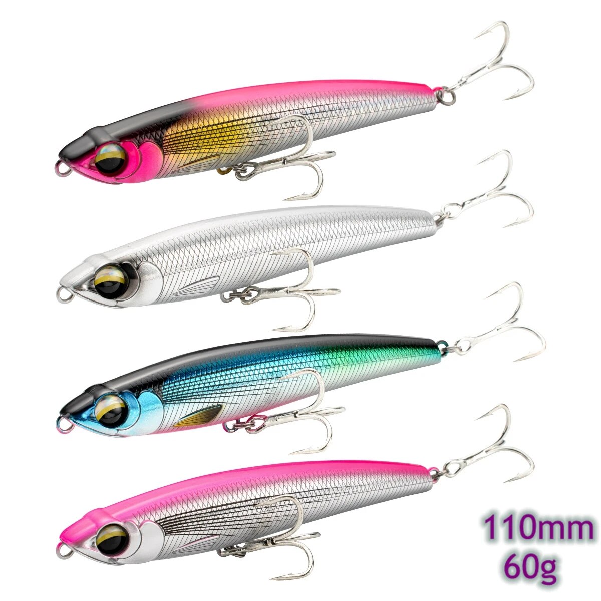 Fishing Lure Buzzbait - Umpan pancing pensil tenggelam 110MM 60G,