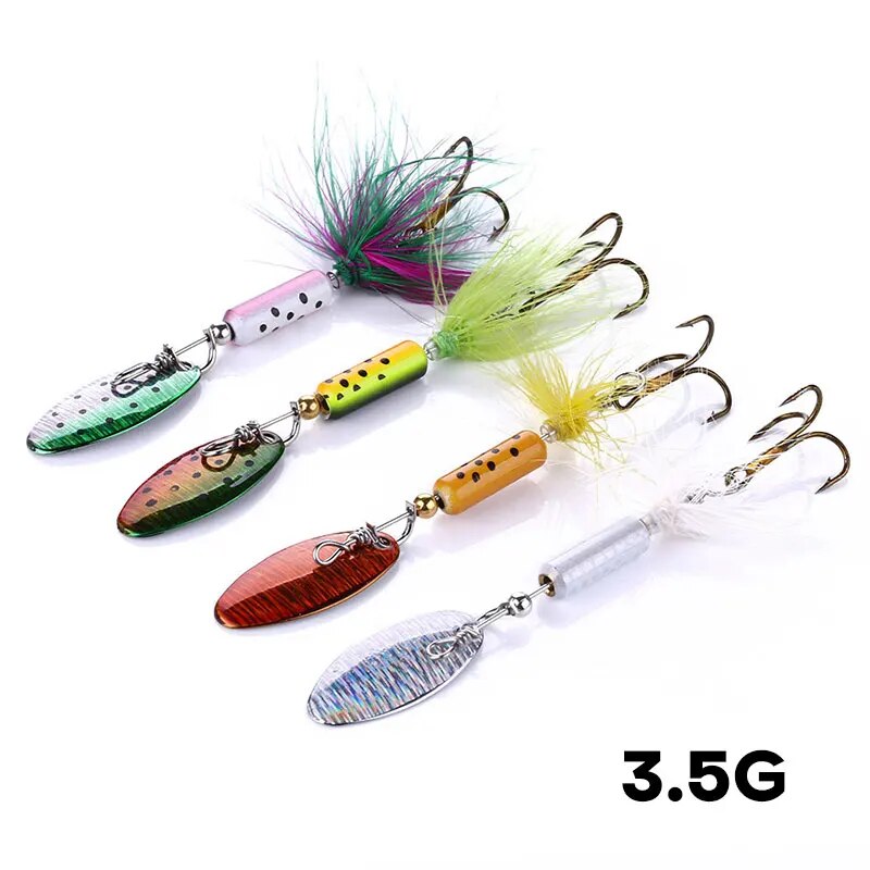 Fishing Lure Spoon - Umpan pancing logam VIB, 1 buah