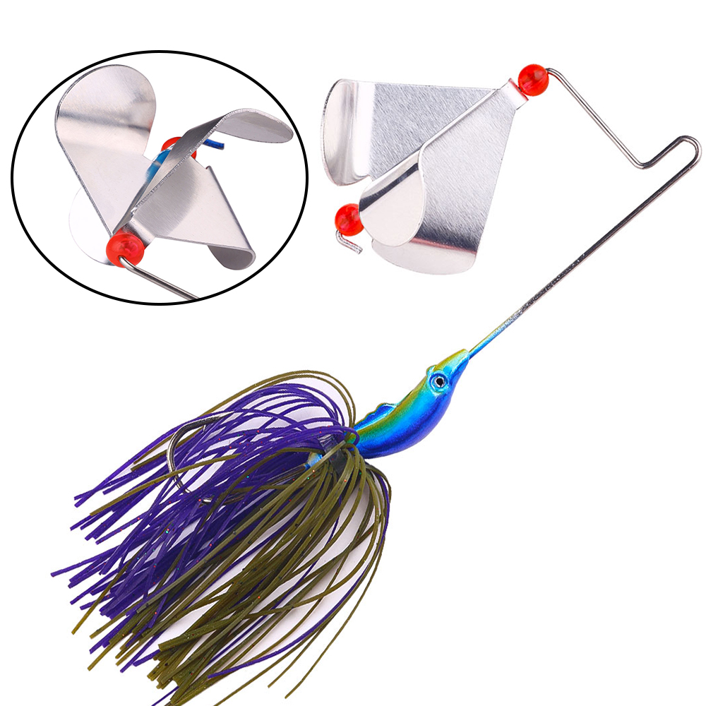 Fishing Lure Blade Bait - Umpan Pancing Buzzbait 22g dengan Bilah