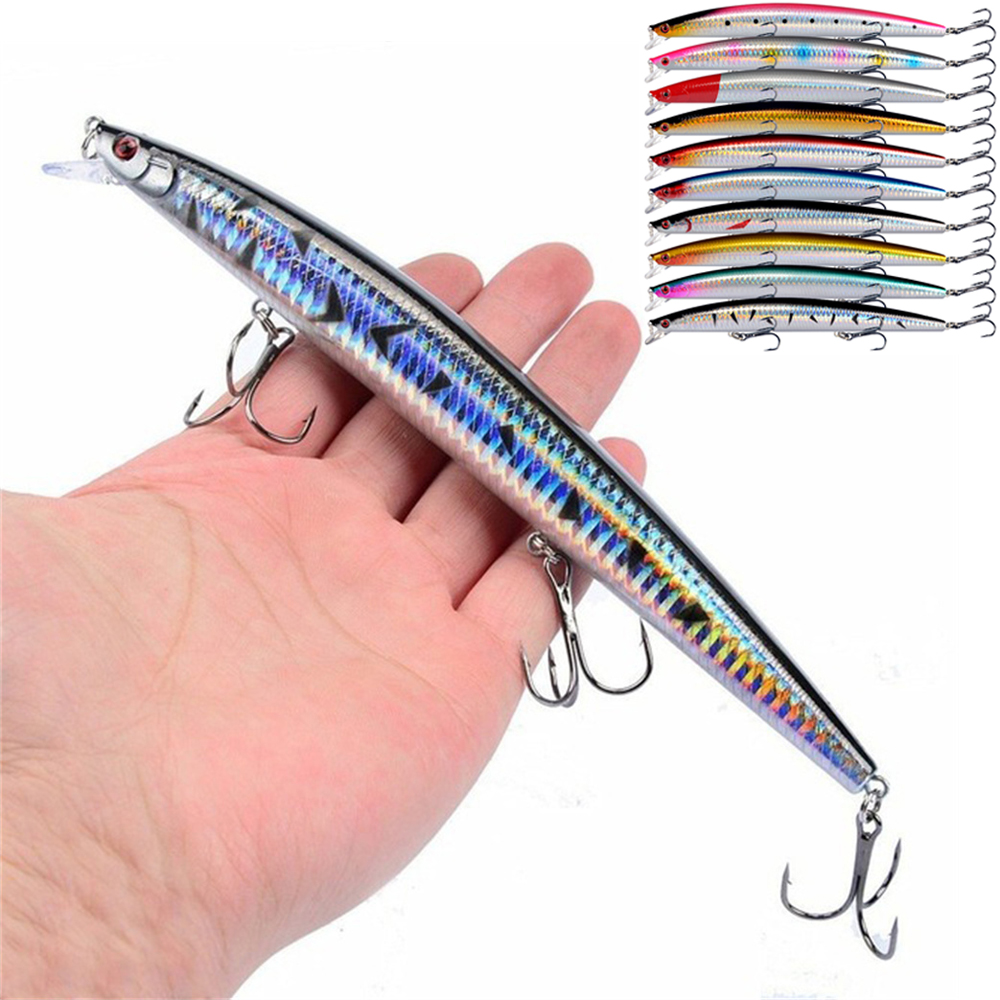 Fishing Lure Crankbait - Umpan Pancing Minnow 18cm 24g Laser