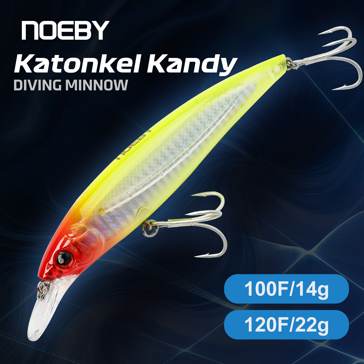 Fishing Lure Jerkbait - Umpan Pancing Minnow NOEBY 100mm 14g