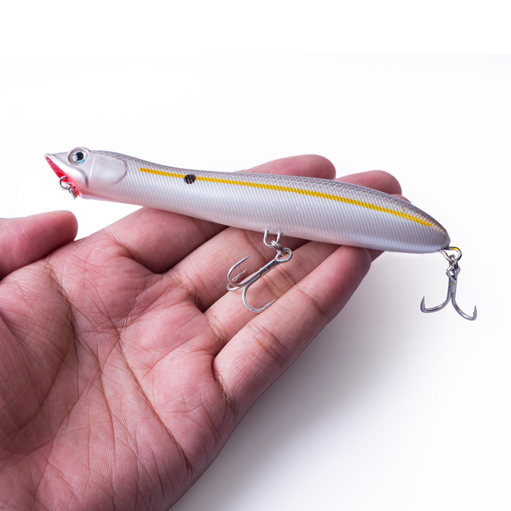 Fishing Lure Popper - Umpan Pancing Apung 120mm/18g Topwater Pencil