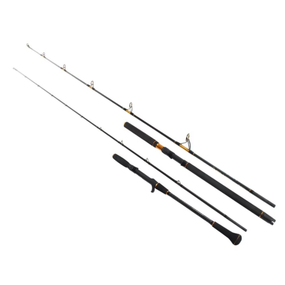 Fishing Lure Jig - Joran Baitcasting Karbon Murni untuk Memancing