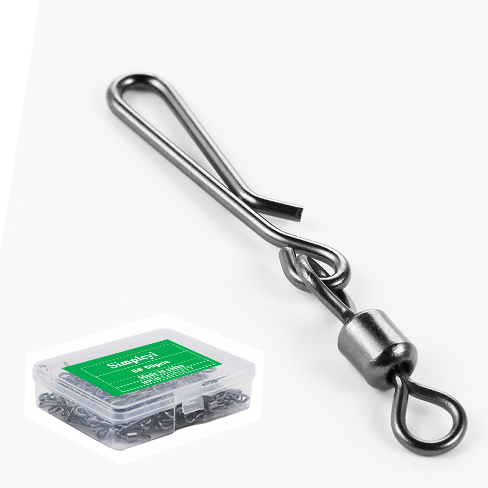 Fishing Lure Box - 50 Buah Kotak Putar Bergulir dengan