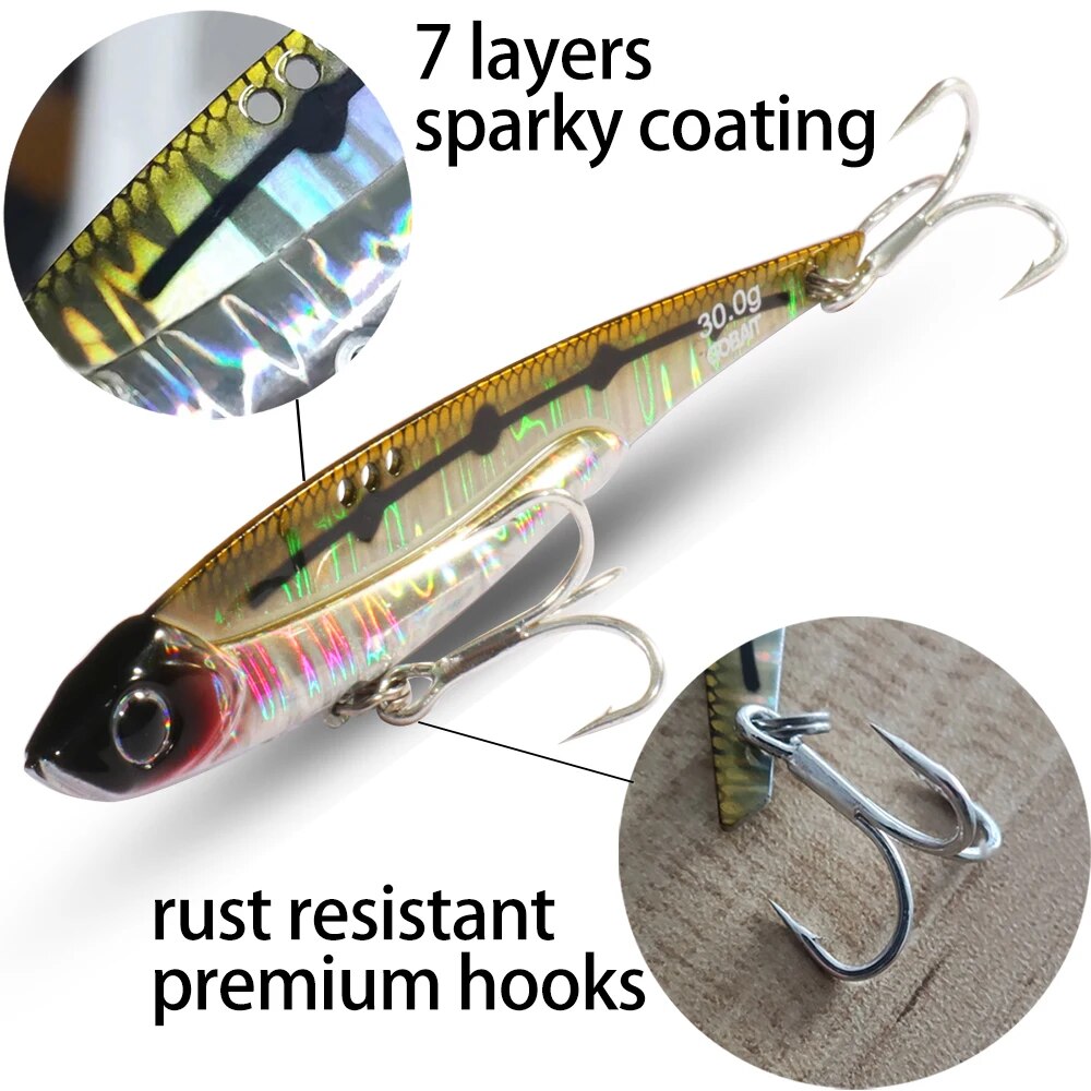 GOBAIT VIB umpan pancing 20g 2 - Fishing Lure Blade Bait ulasan dan harga