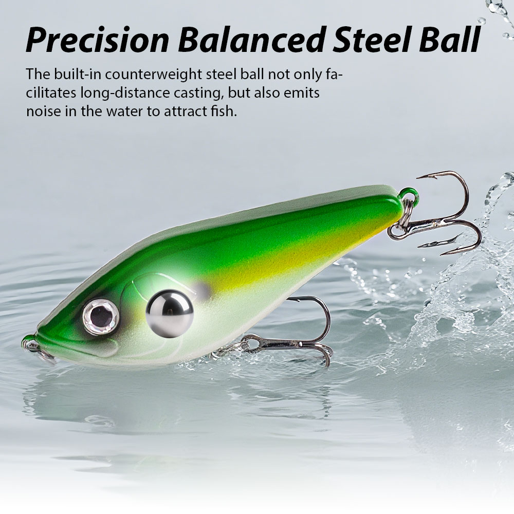 Umpan Pancing Jerkbait Muskies - Fishing Lure Jerkbait ulasan dan harga