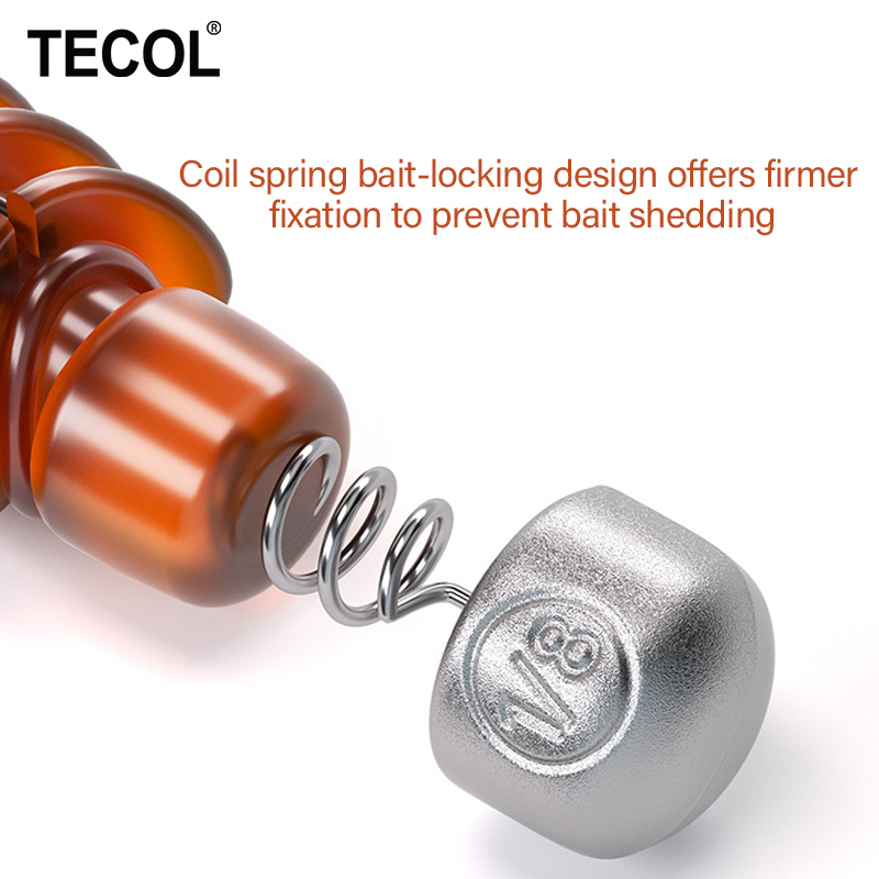 Pemberat Spiral TECOL 1G 1.75G - Fishing Lure Accessories ulasan dan harga