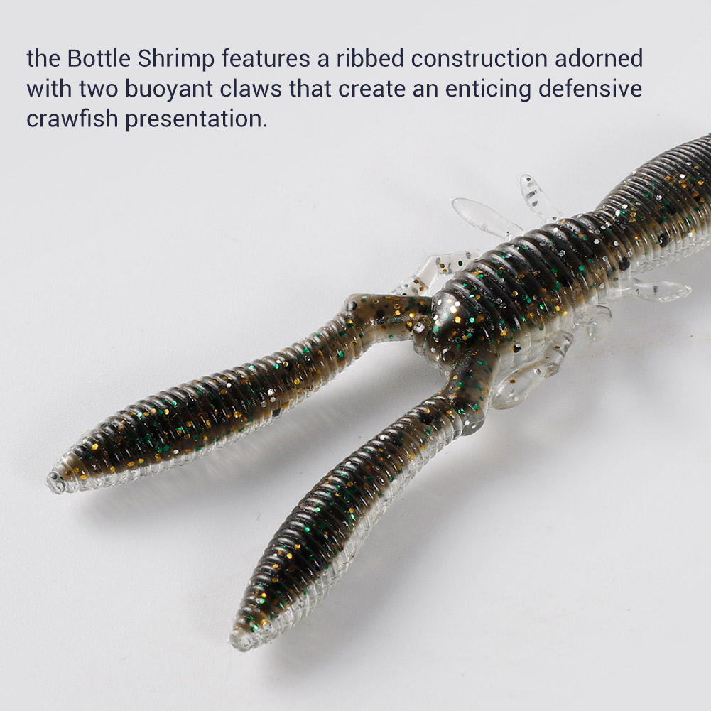 NOEBY botol udang Craw 75mm 3. - Fishing Lure Swimbait ulasan dan harga
