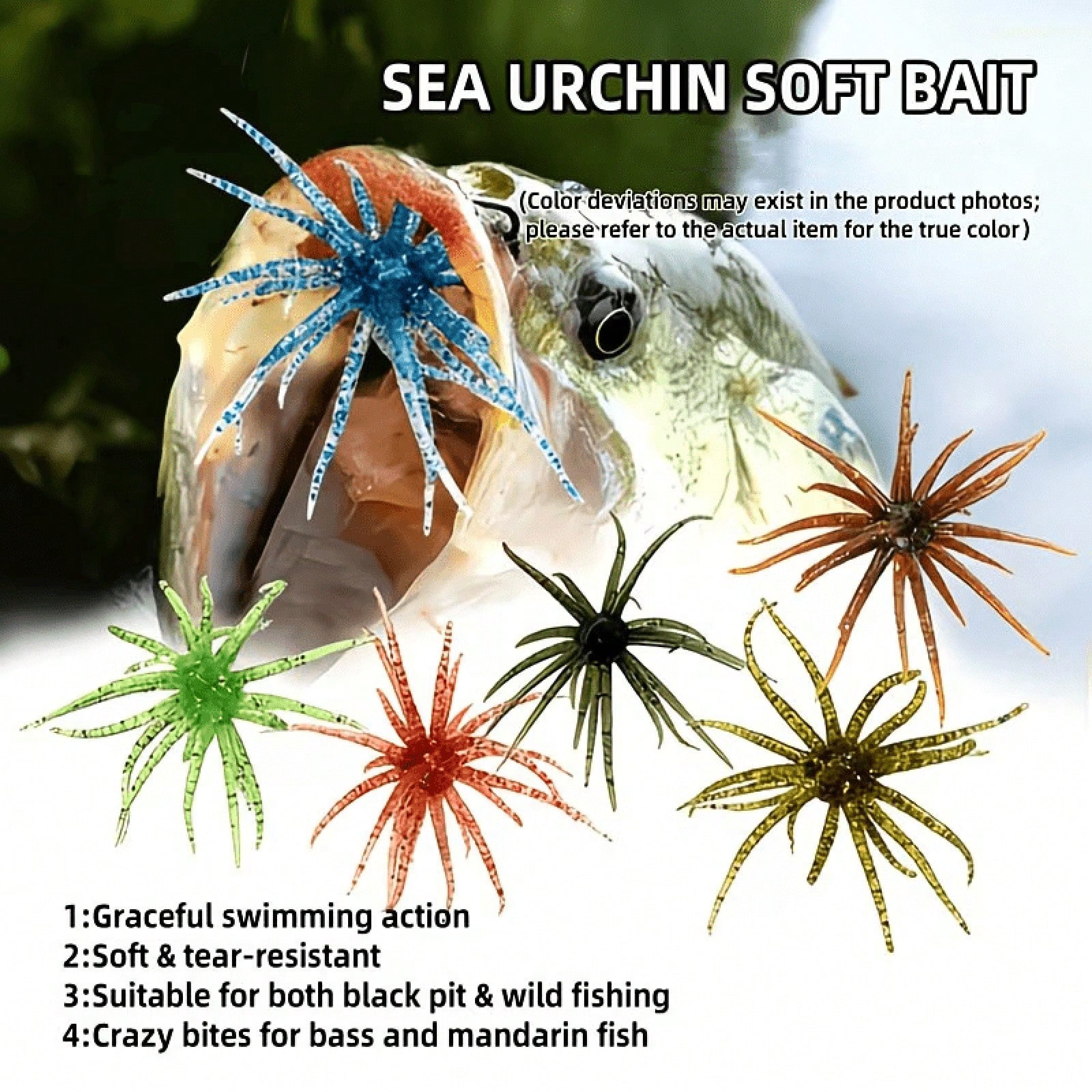6 Buah Umpan Lunak Landak Laut - Fishing Lure Topwater ulasan dan harga