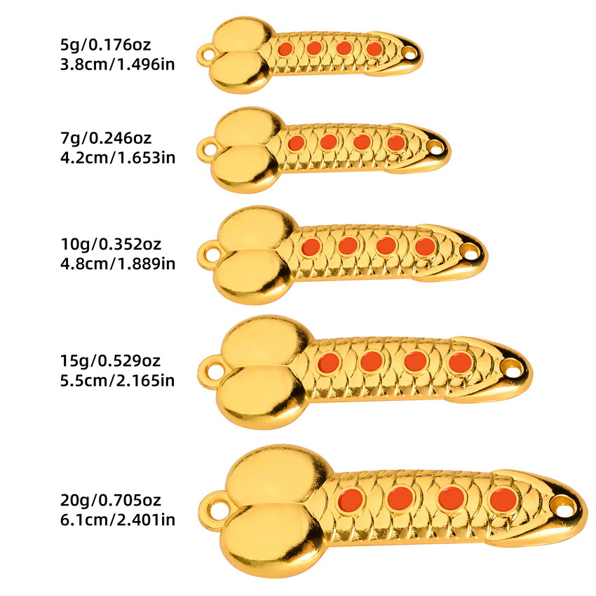 Umpan pancing bentuk Penis, um - Fishing Lure Spoon ulasan dan harga