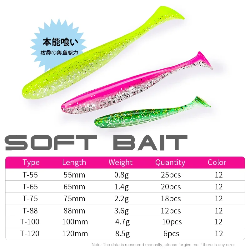 Tsuroya ukuran baru 100mm 120m - Fishing Lure Soft Plastic ulasan dan harga