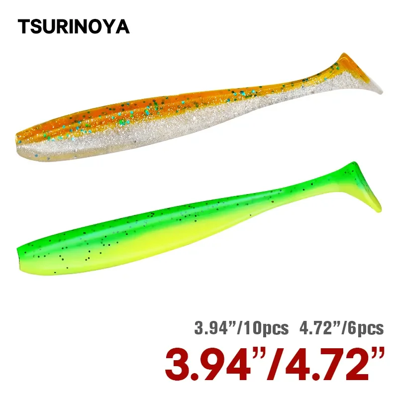 Tsuroya ukuran baru 100mm 120m - Fishing Lure Soft Plastic ulasan dan harga