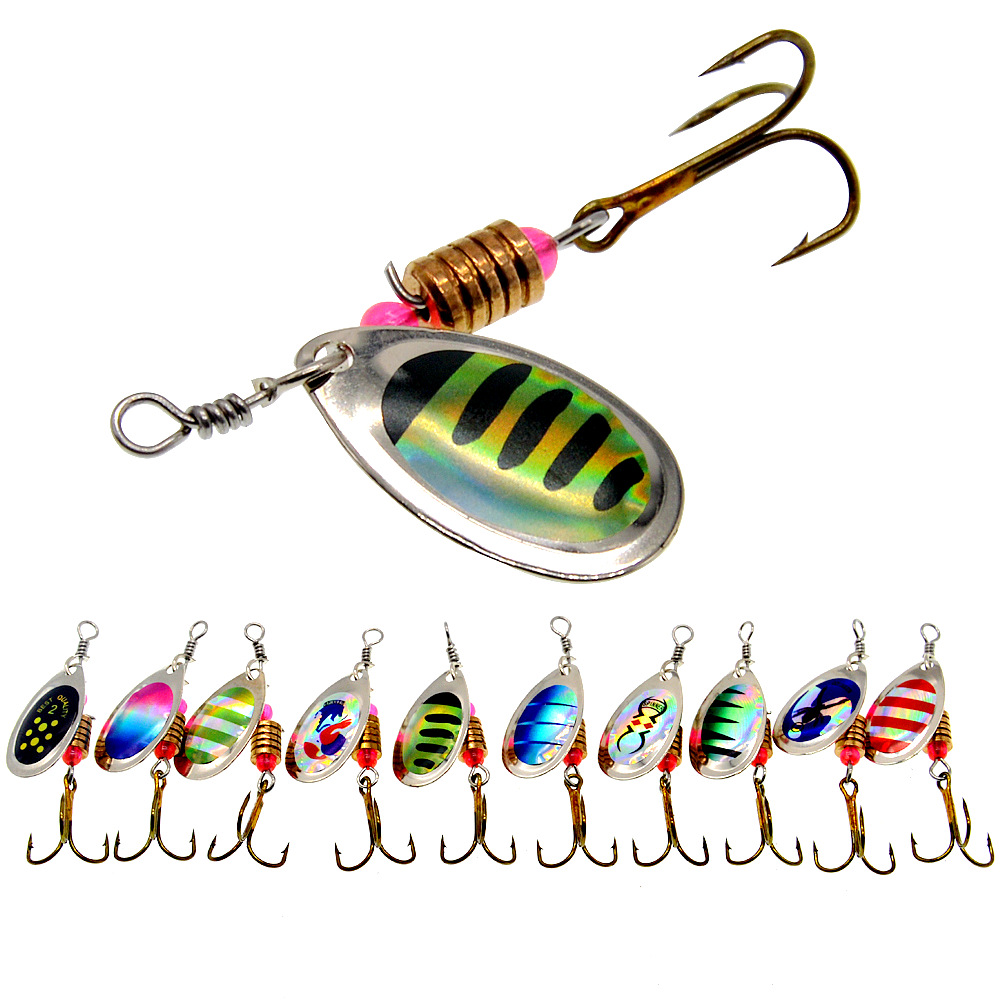 Umpan pancing Spinner sendok p - Fishing Lure Spoon ulasan dan harga