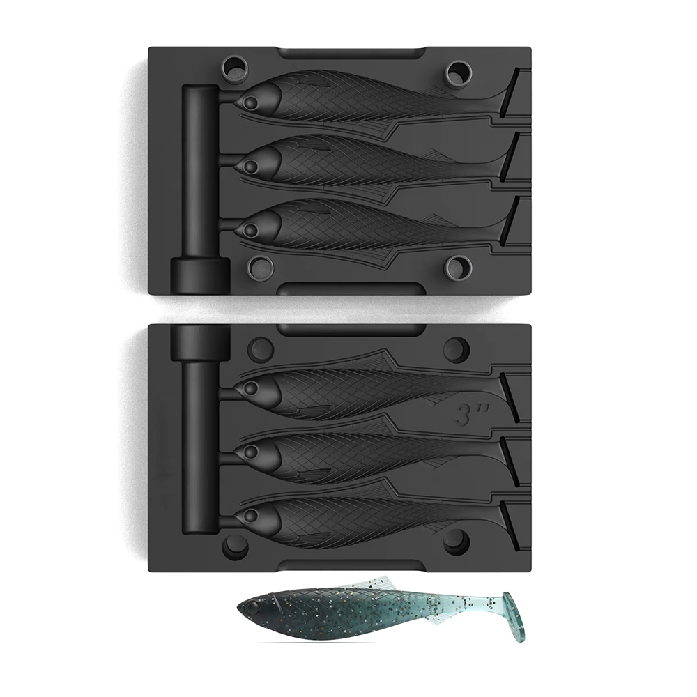 Cetakan Umpan Ikan Lunak Custo - Fishing Lure Soft Plastic ulasan dan harga