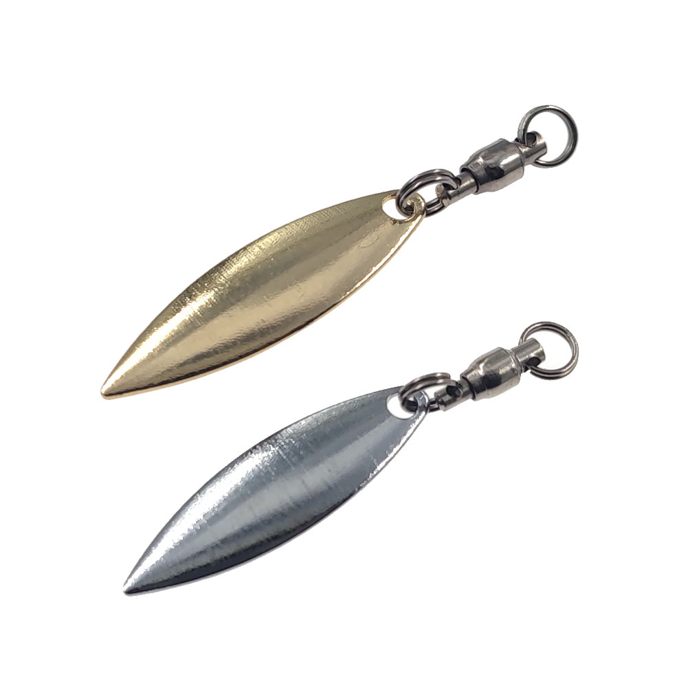 10 Buah Willowleaf Blades Spin - Fishing Lure Buzzbait ulasan dan harga