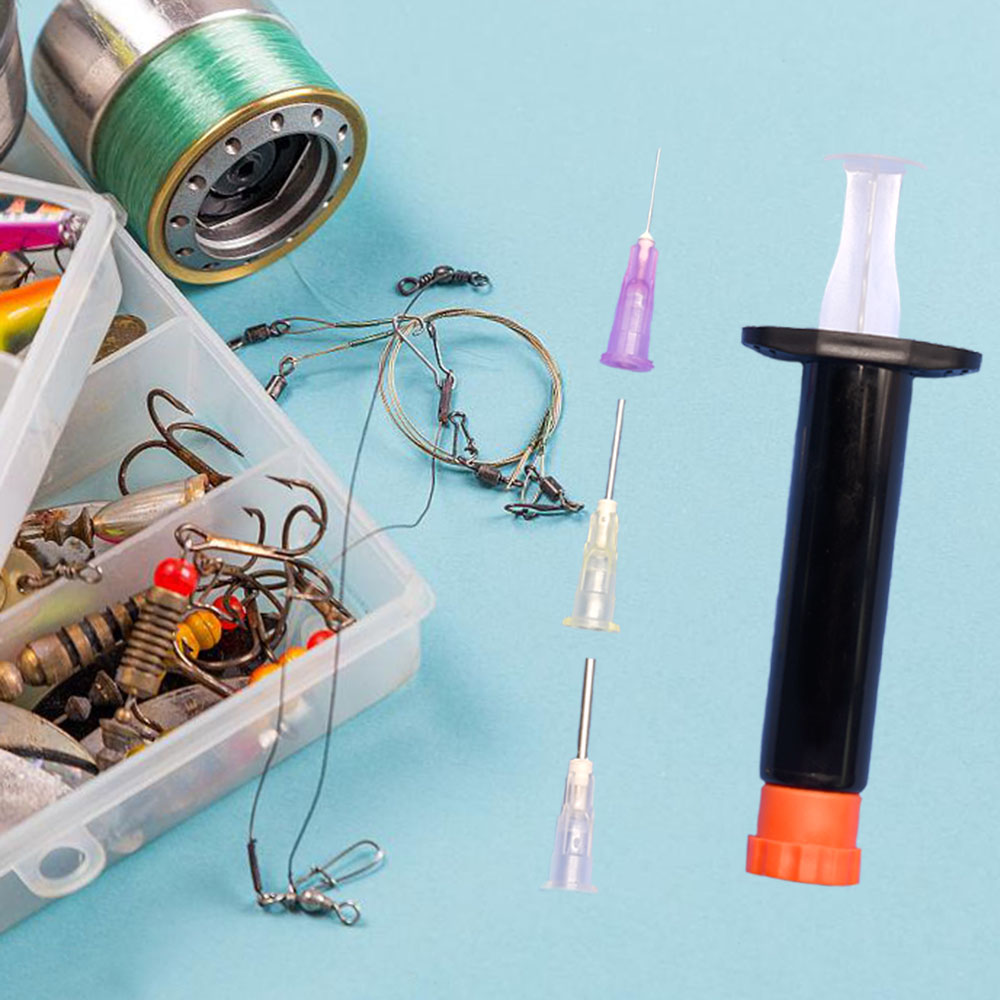 2Set Jarum Suntik Resin UV Hit - Fishing Lure Making Kit ulasan dan harga