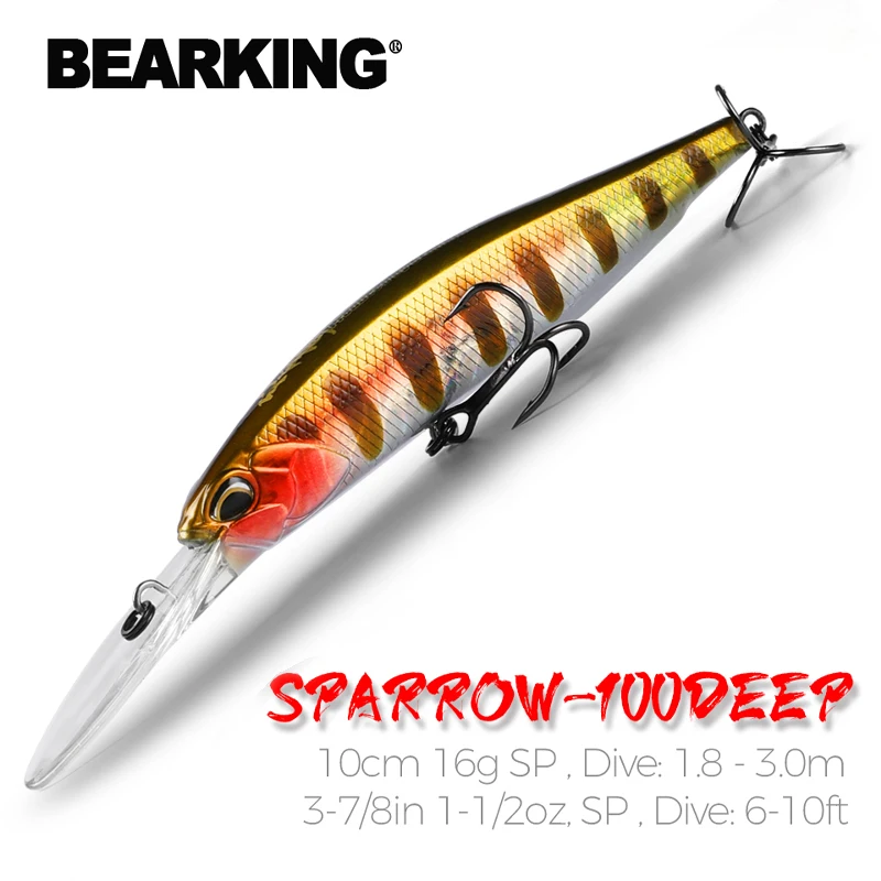 BEARKING umpan pancing Model b - Fishing Lure Jerkbait ulasan dan harga