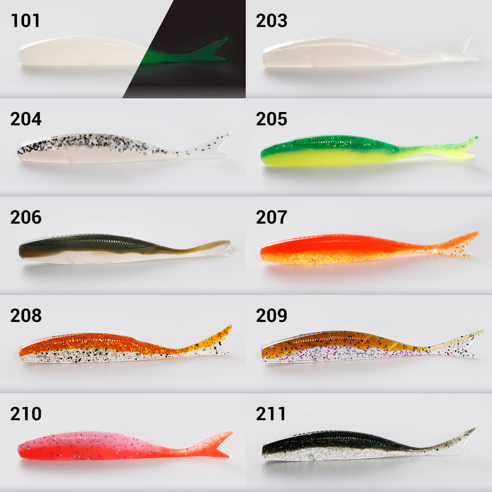 NOEBY umpan lembut mata ikan k - Fishing Lure Blade Bait ulasan dan harga