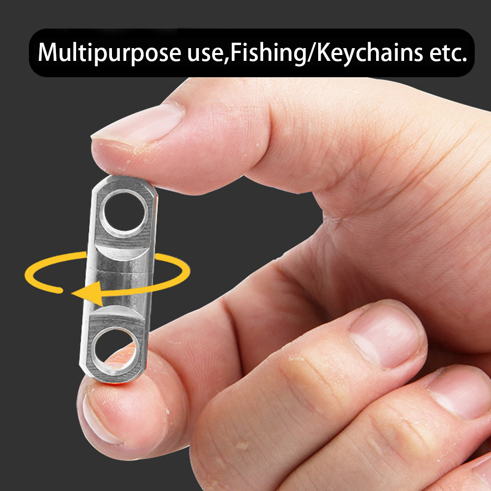 10 Buah Swivel Padat untuk Pan - Fishing Lure Spinner ulasan dan harga