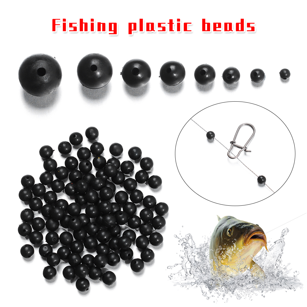 100 Buah/Lot Manik-manik Panci - Fishing Lure Soft Plastic ulasan dan harga