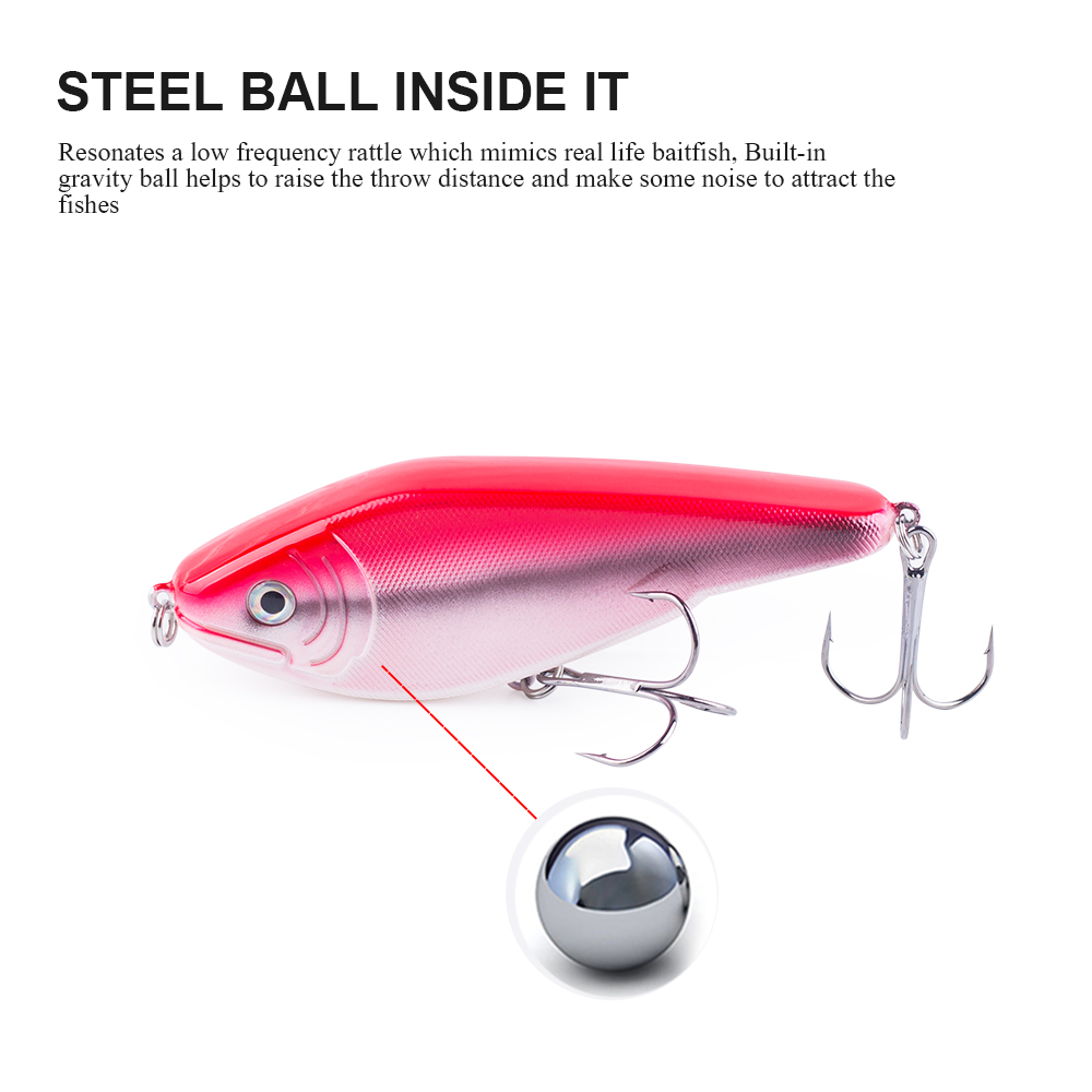Hanlin NEW Glide Jerkbait 90mm - Fishing Lure Jerkbait ulasan dan harga