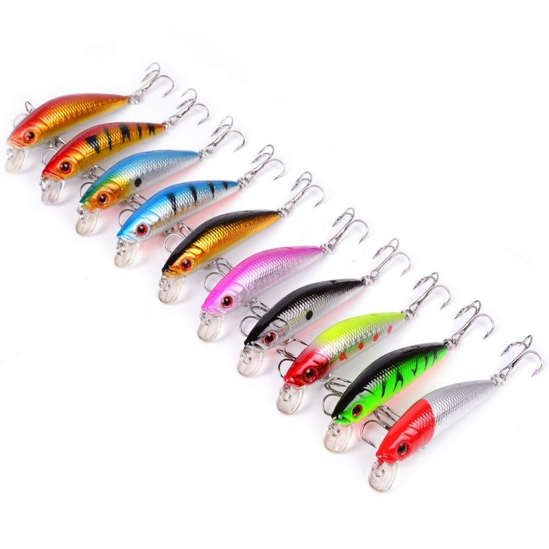 Umpan Pancing 70Mm 8G 3D Mata  - Fishing Lure Crankbait ulasan dan harga