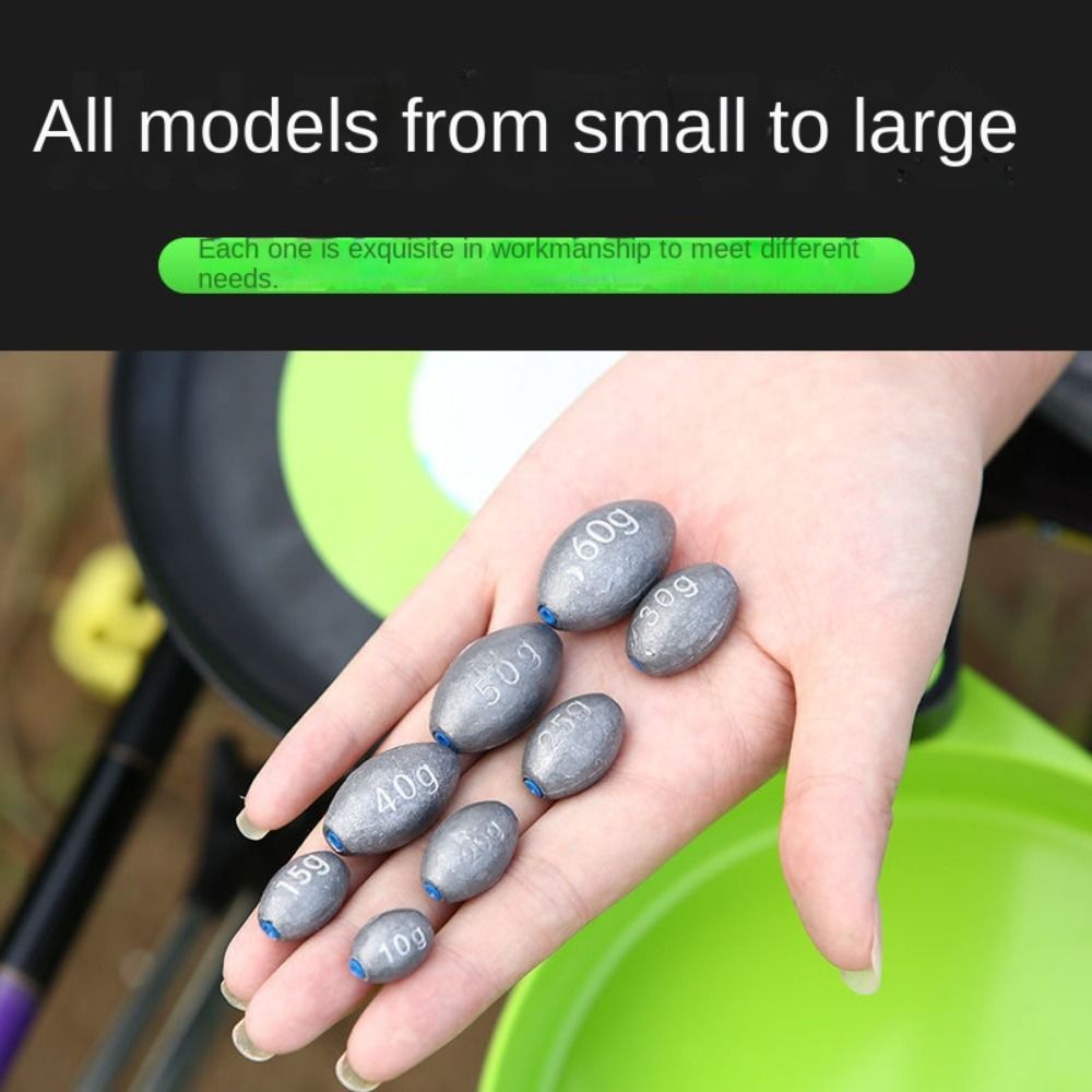 Pemberat pancing, 5 buah umpan - Fishing Lure Accessories ulasan dan harga