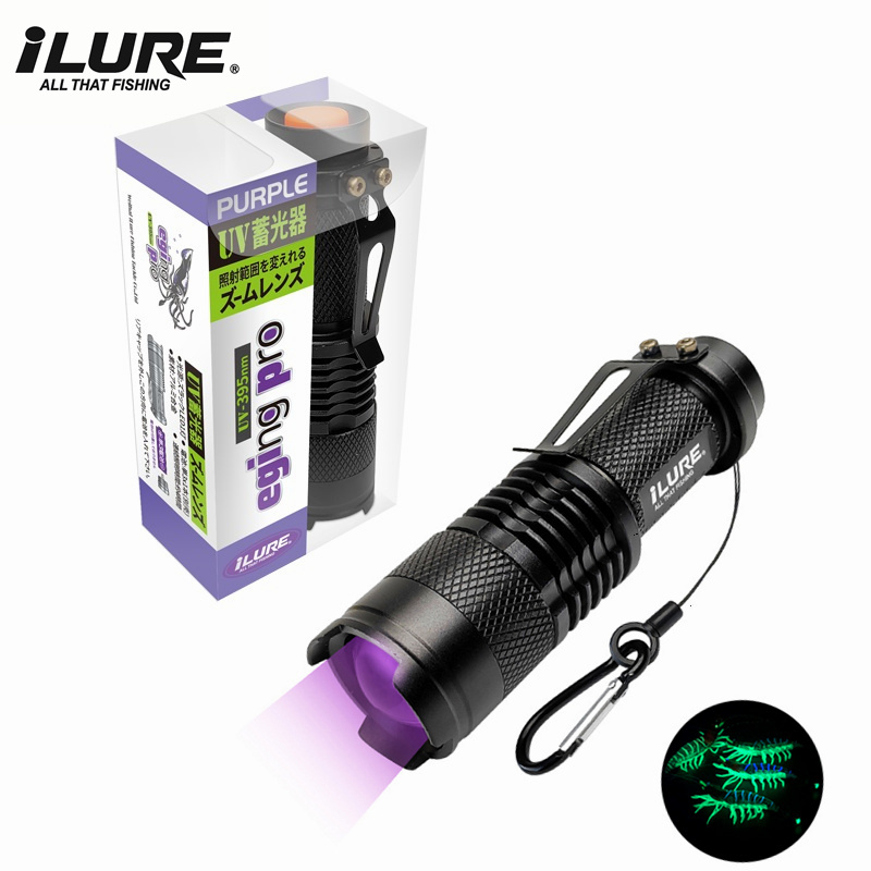 Senter UV Mini 395nm Umpan Pan - Fishing Lure Jig ulasan dan harga