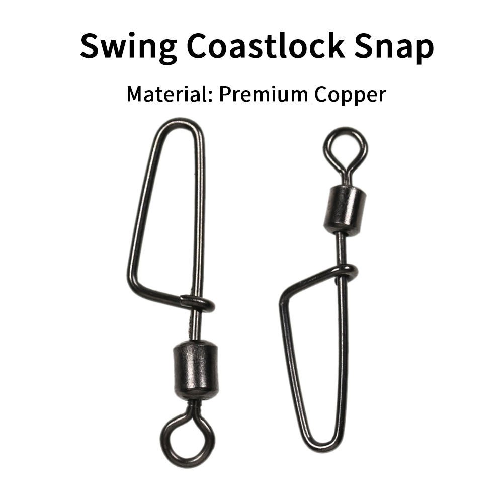 20PCS # 12 -1/0 Rolling Swivel - Fishing Lure Accessories ulasan dan harga