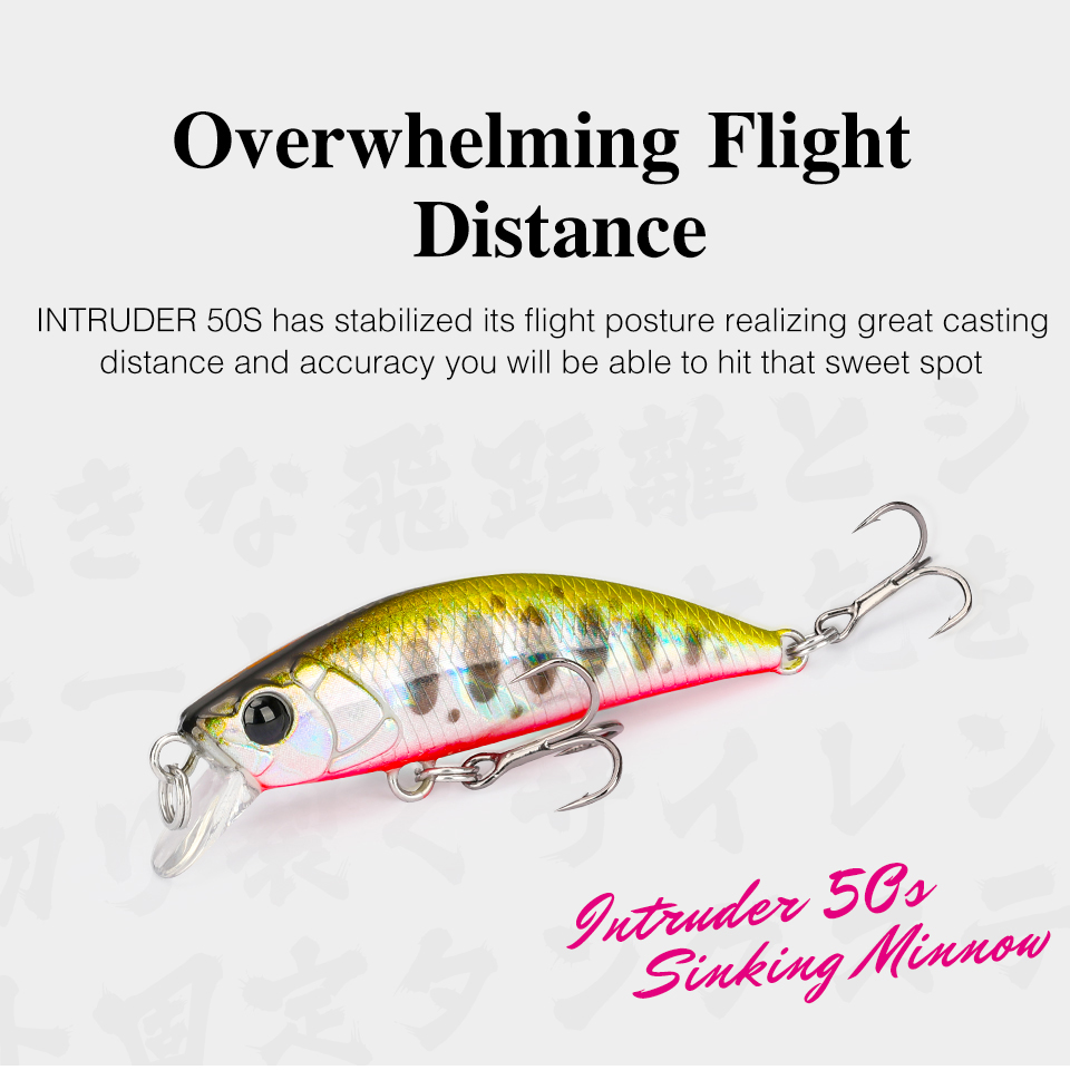 TSURINOYA 50S WARNA BARU 5cm 5 - Fishing Lure Jerkbait ulasan dan harga