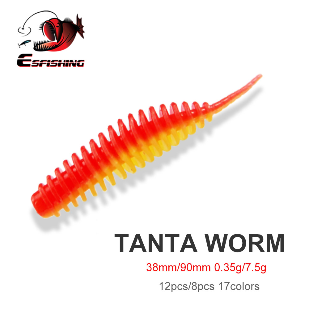 Umpan Cacing Pancing ESFISHING - Fishing Lure Spoon ulasan dan harga