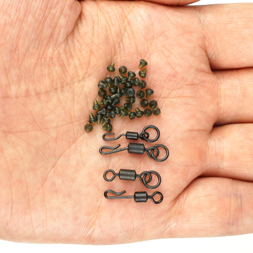 Hirisi 70pcs Penghenti Umpan P - Fishing Lure Spinner ulasan dan harga