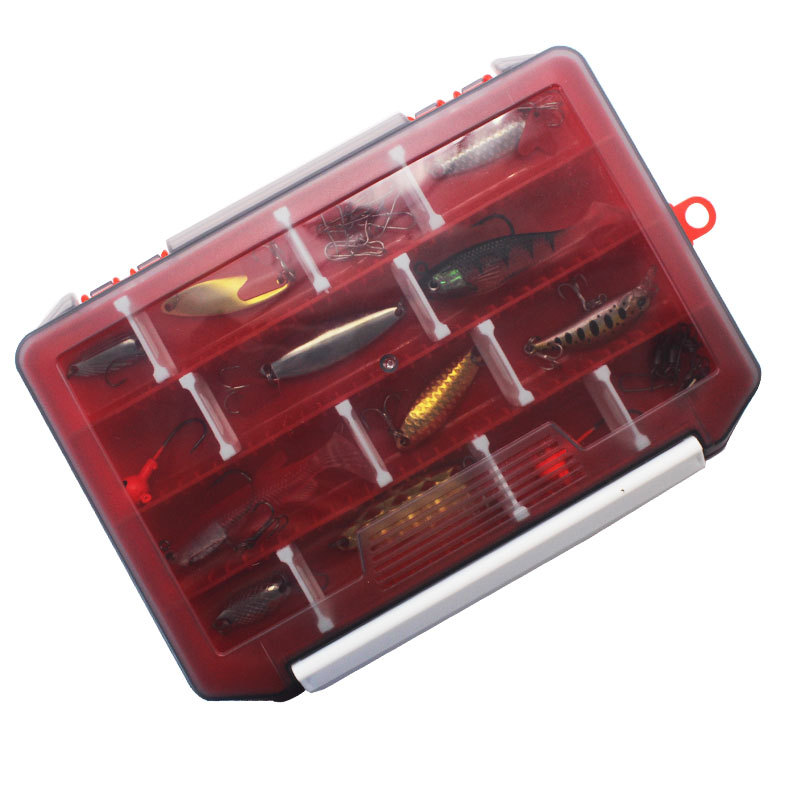 Kotak umpan sisipan satu lapis - Fishing Lure Box ulasan dan harga