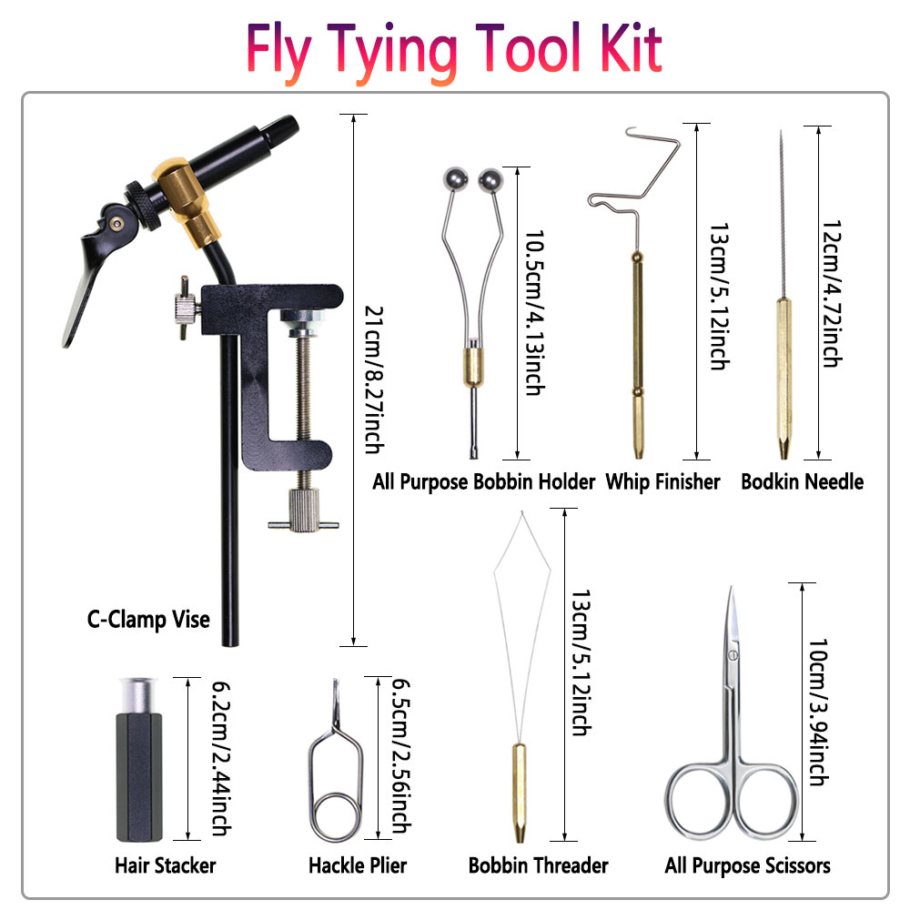 8pc/Set Set Alat Pengikat Umpa - Fishing Lure Making Kit ulasan dan harga