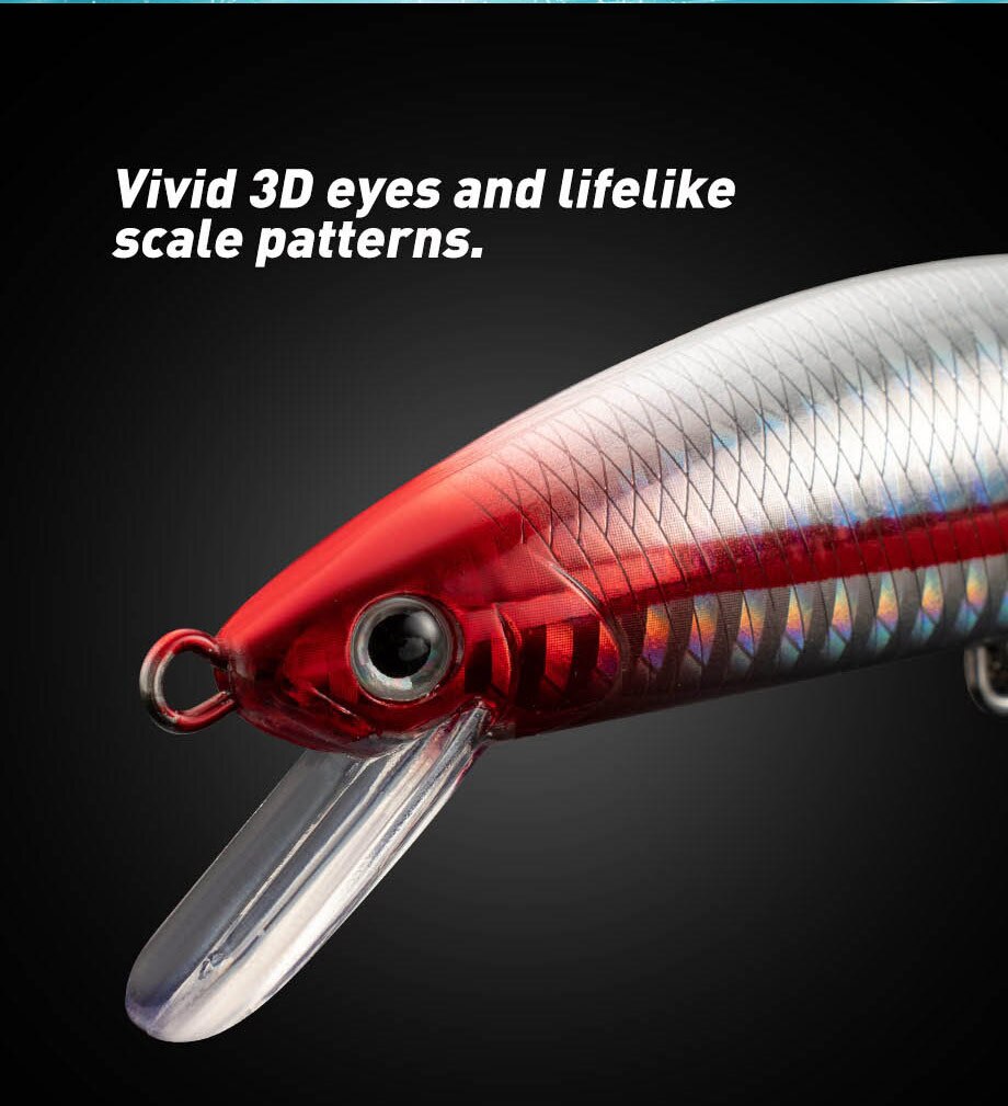 Umpan pancing ikan kecil, umpa - Fishing Lure Jerkbait ulasan dan harga