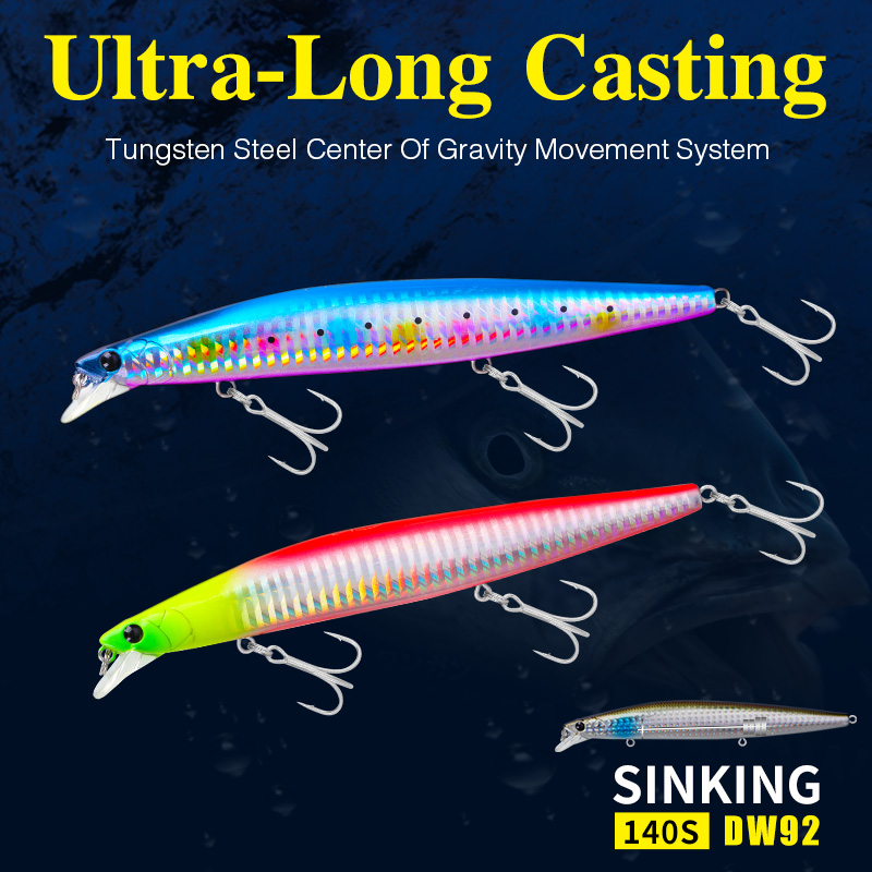 Tsuroya Stinger 140S umpan pan - Fishing Lure Jerkbait ulasan dan harga