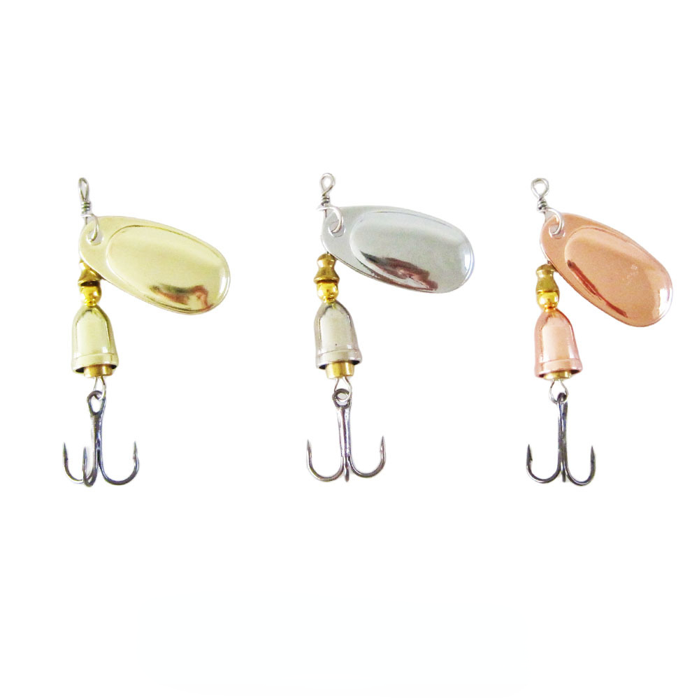 Umpan logam kuningan keras bua - Fishing Lure Blade Bait ulasan dan harga