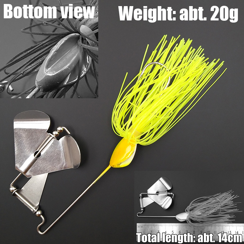 Umpan Pancing Keras Wusanban L - Fishing Lure Blade Bait ulasan dan harga