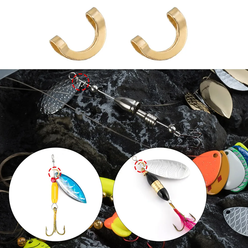 100 buah Aksesori Alat konekto - Fishing Lure Spinner ulasan dan harga