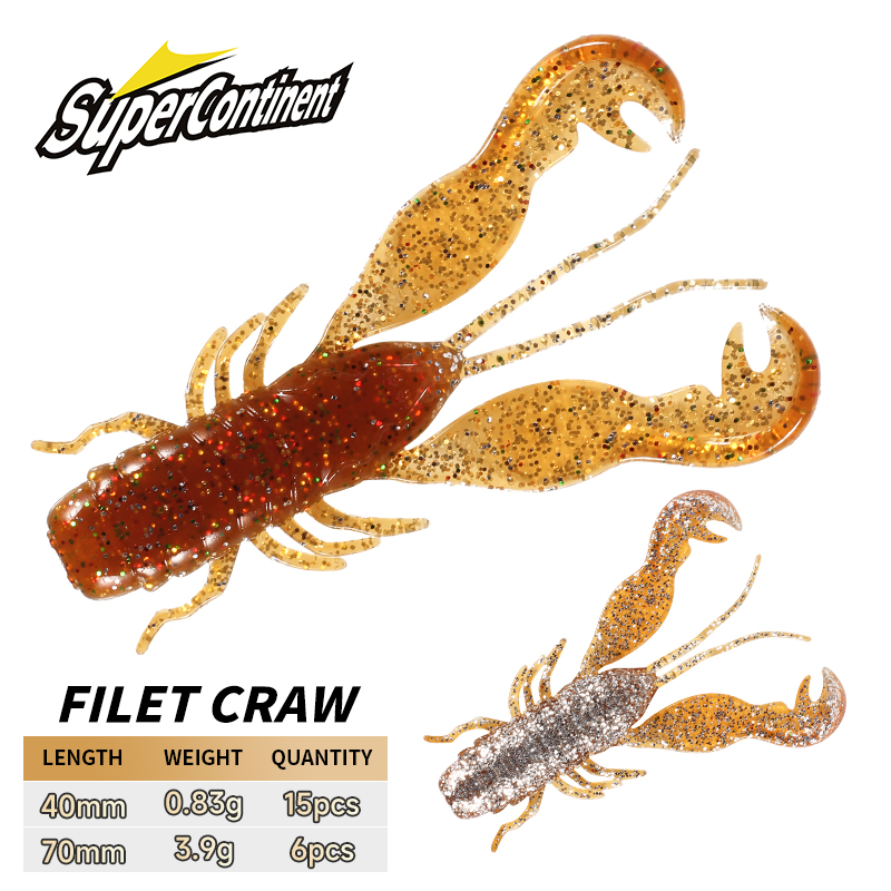 2023 Supercontinent umpan panc - Fishing Lure Soft Plastic ulasan dan harga