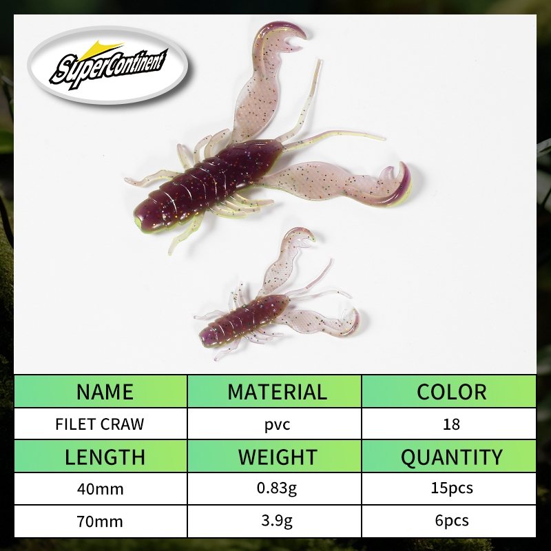 2023 Supercontinent umpan panc - Fishing Lure Soft Plastic ulasan dan harga